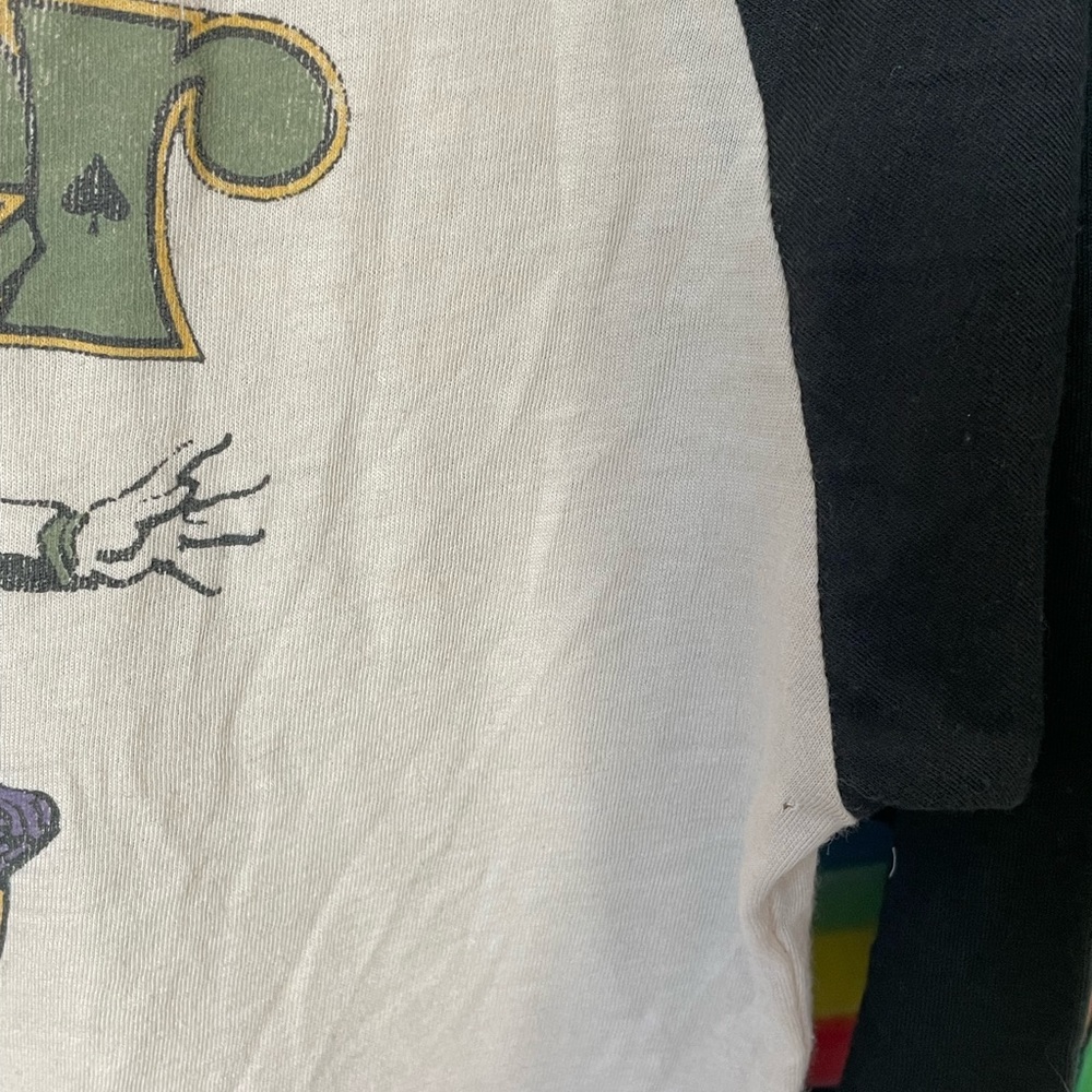 Y2k JUNKFOOD The Joker Raglan baseball tee - Picture 8 of 17